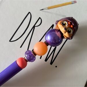 Disney Doorables: Raya & the Last Dragon: Tuk Tuk handmade beaded pen